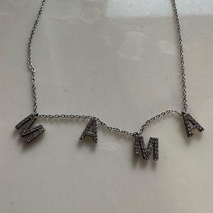 Mama diamond necklace by sis kiss